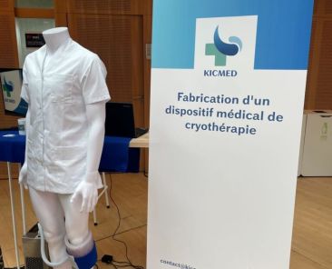 Dispositif médical innovant de cryothérapie compressive intermittente